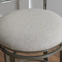 Linon Firview Counter Height Upholstered Swivel Bar Stool