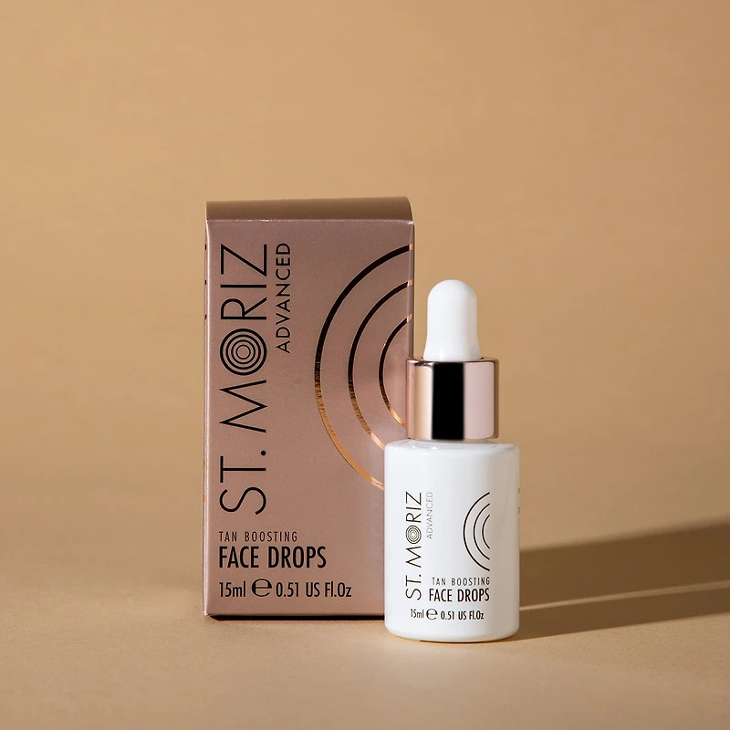 St. Moriz Advanced Pro Radiant Glow Tan Boosting Facial Serum - Tanning Drops