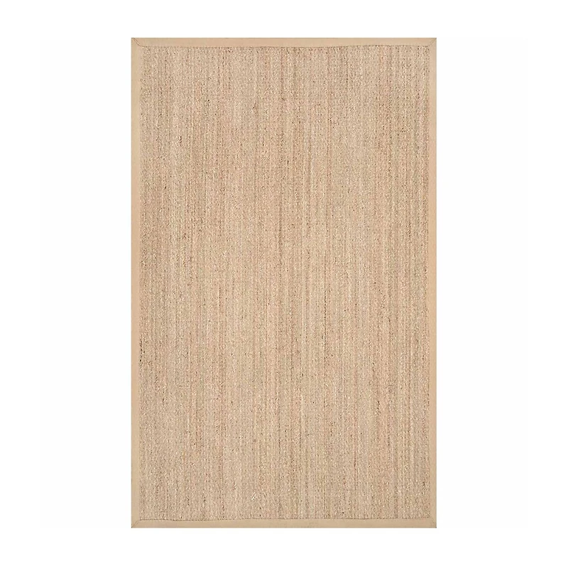 nuLoom Elijah Seagrass with Border Rug