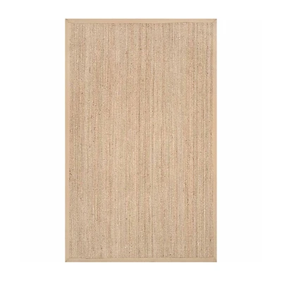 nuLoom Elijah Seagrass with Border Rug