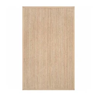 nuLoom Elijah Seagrass with Border Rug