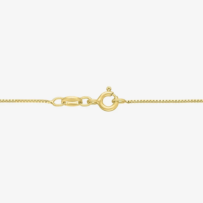 Lab-Created Gemstone 14K Gold Over Silver 18 Inch Pendant Necklace