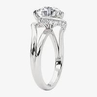 Grown Gorgeous F, Vs2 Womens 3 CT. T.W. Lab White Diamond 14K Gold or Platinum Round Engagement Ring