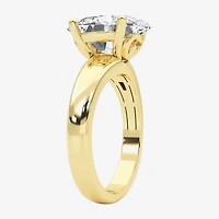 Grown Gorgeous (F,Vs2) Womens 3 3/8 Ct. Lab White Diamond 14K Gold or Platinum Oval Solitaire Engagement Ring