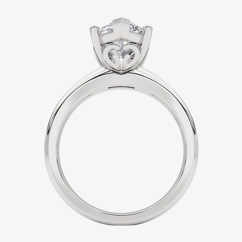 Grown Gorgeous (F,Vs2) Womens 3 3/8 Ct. Lab White Diamond 14K Gold or Platinum Marquise Solitaire Engagement Ring