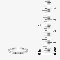 Grown Gorgeous (F,Vs2) Womens 1/4 CT. T.W. Lab White Diamond 14K Gold Wedding Band