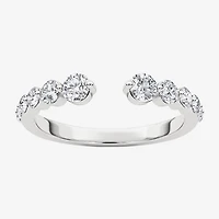 Grown Gorgeous Womens 1/2 CT. T.W. Lab White Diamond 14K Gold Anniversary Band