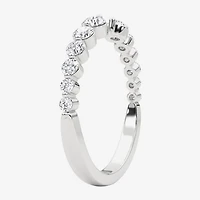 Grown Gorgeous Womens 1/2 CT. T.W. Lab White Diamond 14K Gold Anniversary Band