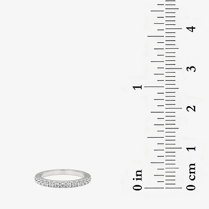 Grown Gorgeous (F, Vs2) Womens 1/2 CT. T.W. Lab White Diamond 14K Gold or Platinum Wedding Band