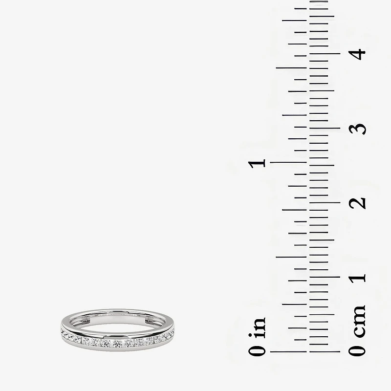 Grown Gorgeous (F,Vs2) Womens 1/4 CT. T.W. Lab White Diamond 14K Gold or Platinum Wedding Band