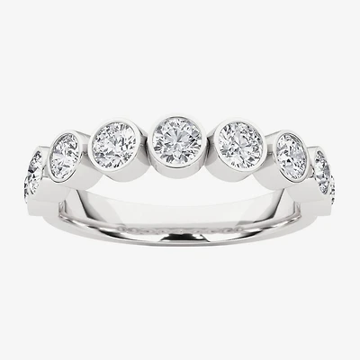 Grown Gorgeous Womens 2.5MM 1 CT. T.W. Lab White Diamond 14K Gold or Platinum Anniversary Wedding Band