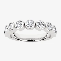 Grown Gorgeous Womens 2.5MM 1 CT. T.W. Lab White Diamond 14K Gold or Platinum Anniversary Wedding Band