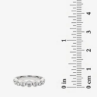 Grown Gorgeous Womens 2.5MM 1 CT. T.W. Lab White Diamond 14K Gold or Platinum Anniversary Wedding Band