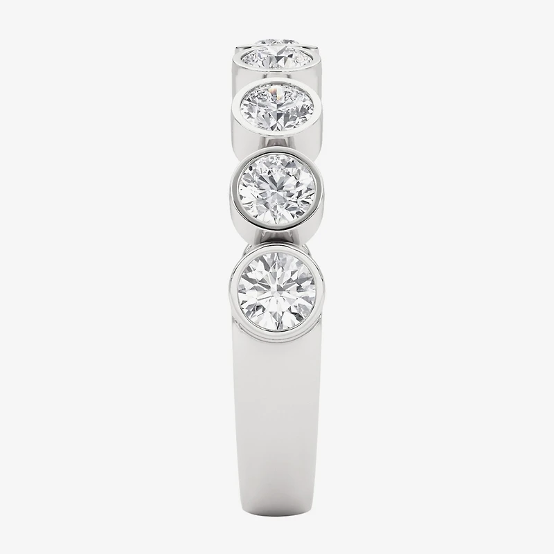 Grown Gorgeous Womens 2.5MM 1 CT. T.W. Lab White Diamond 14K Gold or Platinum Anniversary Wedding Band