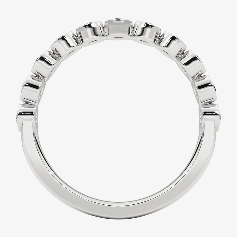 Grown Gorgeous Womens 1/2 CT. T.W. Lab White Diamond 14K Gold or Platinum Anniversary Wedding Band