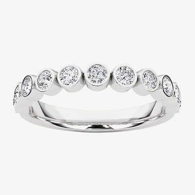 Grown Gorgeous Womens 1/2 CT. T.W. Lab White Diamond 14K Gold or Platinum Anniversary Wedding Band