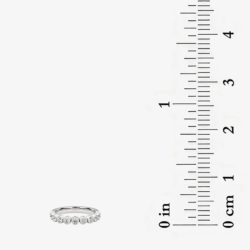 Grown Gorgeous Womens 1/2 CT. T.W. Lab White Diamond 14K Gold or Platinum Anniversary Wedding Band