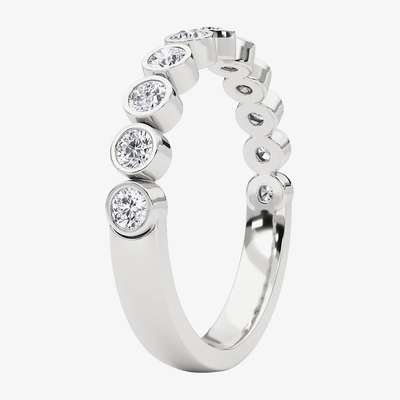 Grown Gorgeous Womens 1/2 CT. T.W. Lab White Diamond 14K Gold or Platinum Anniversary Wedding Band