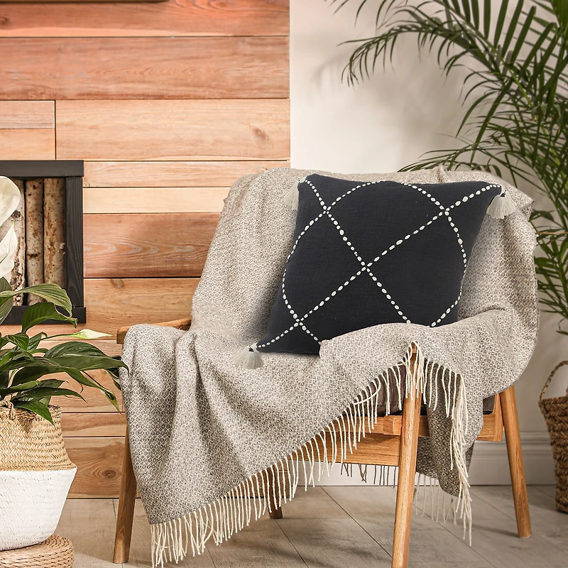 LR Home Square Throw Pillow