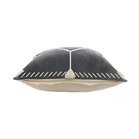 LR Home Lila Diamond Square Decorative Throw Pillow