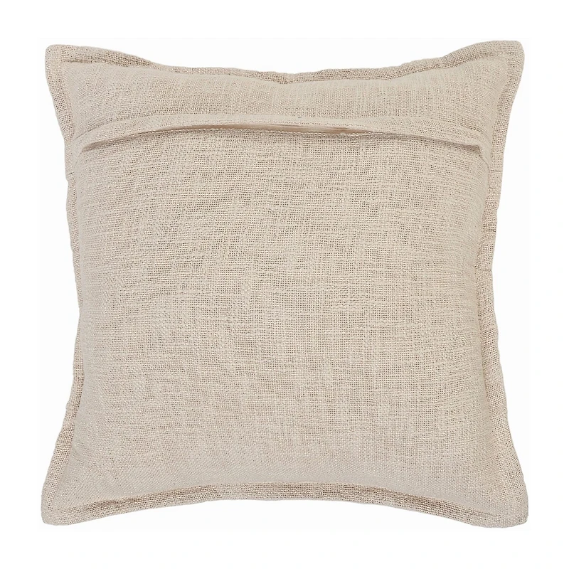 LR Home Molly Solid Square Decorative Throw Pillow