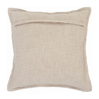 LR Home Molly Solid Square Decorative Throw Pillow