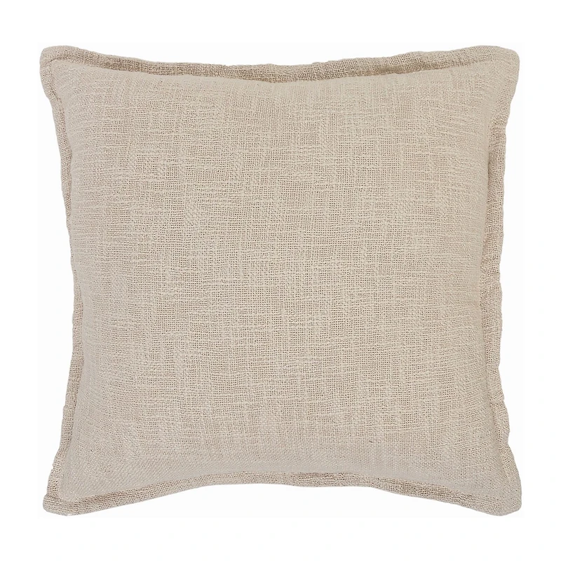 LR Home Molly Solid Square Decorative Throw Pillow