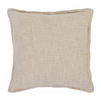 LR Home Molly Solid Square Decorative Throw Pillow