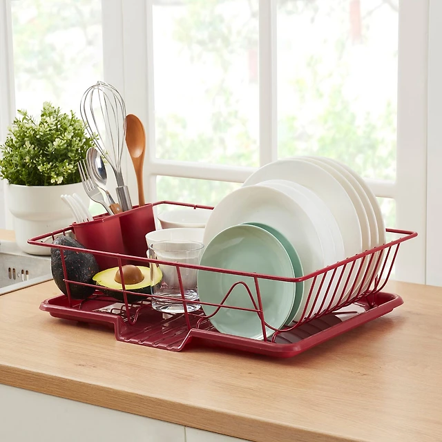 Sweet Home Collection Drainer 3-pc. Utensil Holder