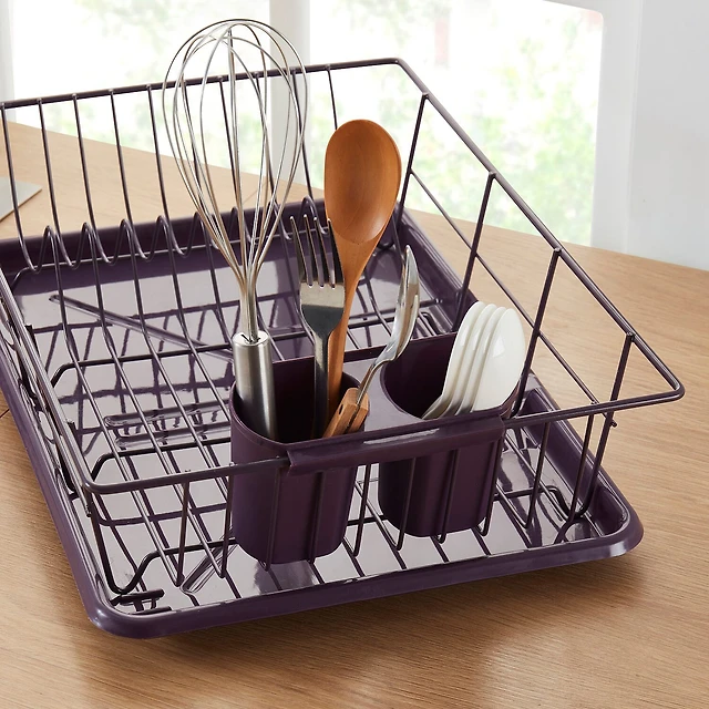 Sweet Home Collection Drainer 3-pc. Utensil Holder