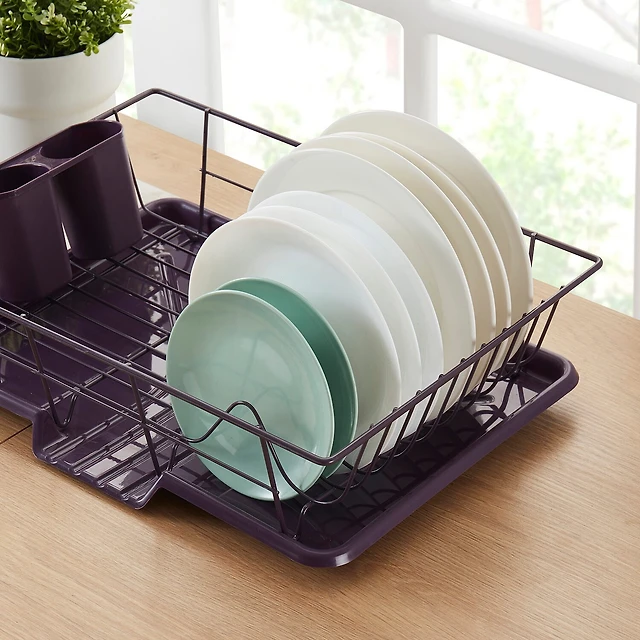 Sweet Home Collection Drainer 3-pc. Utensil Holder