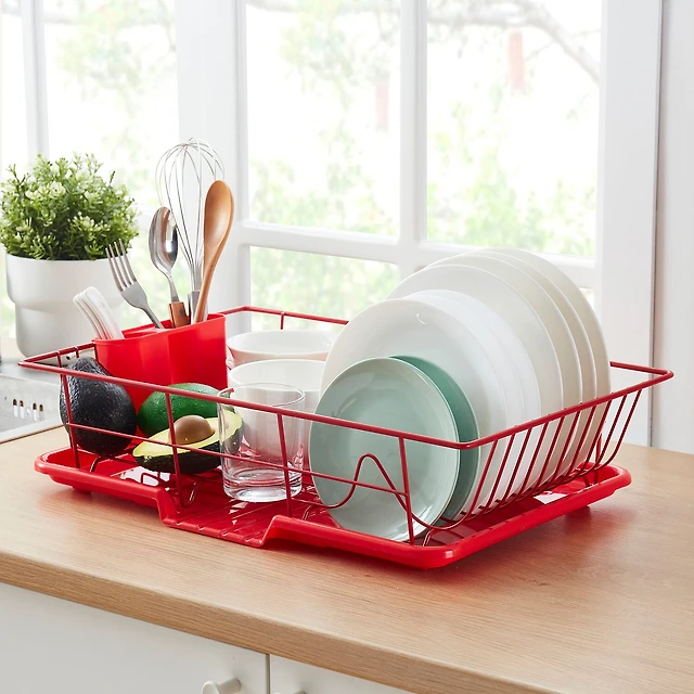 Sweet Home Collection Drainer 3-pc. Utensil Holder