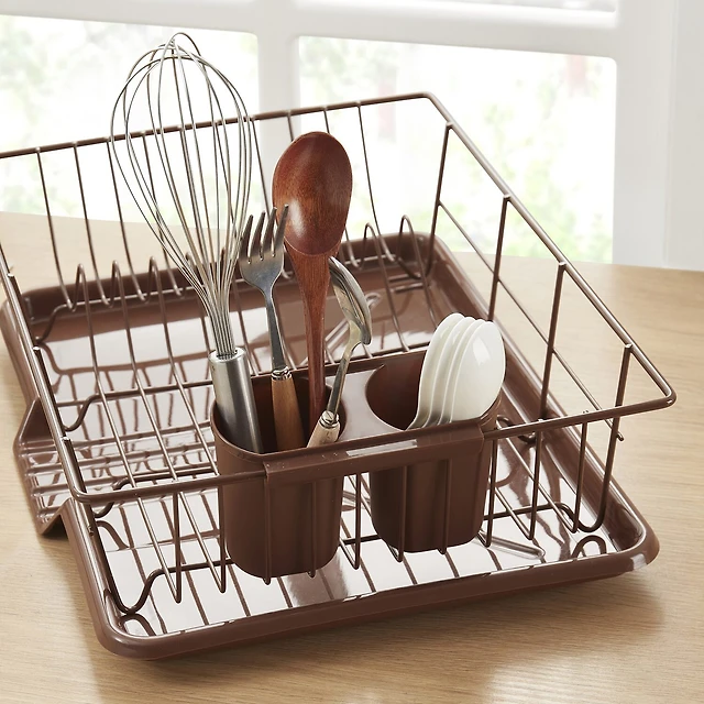 Sweet Home Collection Drainer 3-pc. Utensil Holder
