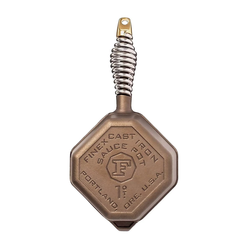 Lodge Cookware Finex Cast Iron 1-qt. Sauce Pan