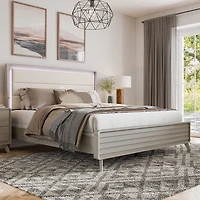 Furniture of America™ Sander Upholstered Rectangular Bed