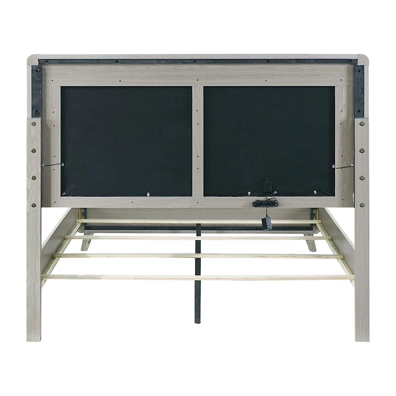Furniture of America™ Sander Upholstered Rectangular Bed