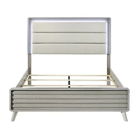 Furniture of America™ Sander Upholstered Rectangular Bed