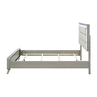 Furniture of America™ Sander Upholstered Rectangular Bed