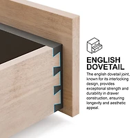 Furniture of America™ Sander 2-Drawer Nightstand