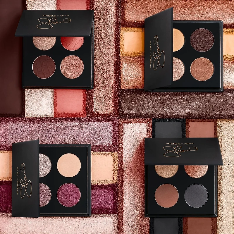 Shades By Shan Quad Eyeshadow Palette