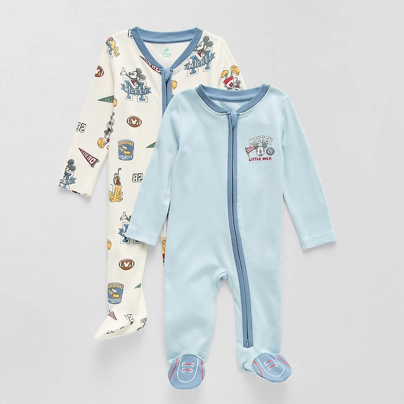 Disney Baby Boys 2-pc. Mickey Mouse Sleep and Play