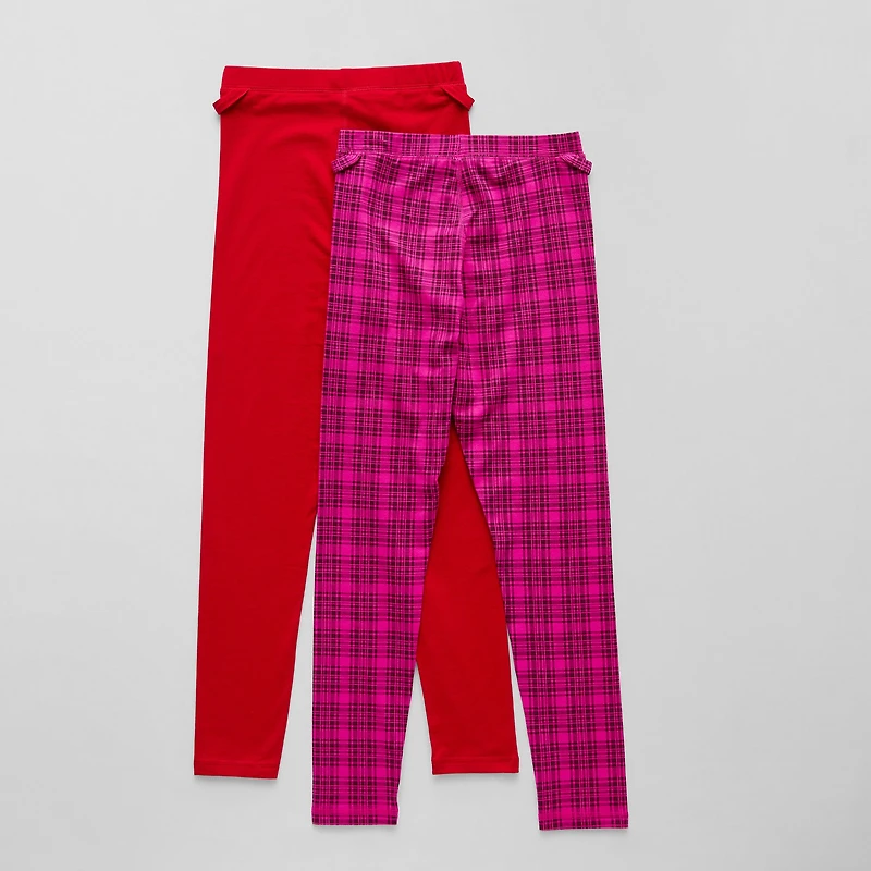 Thereabouts Adaptive Little & Big Kid Girls Seated Wear Full Length Leggings