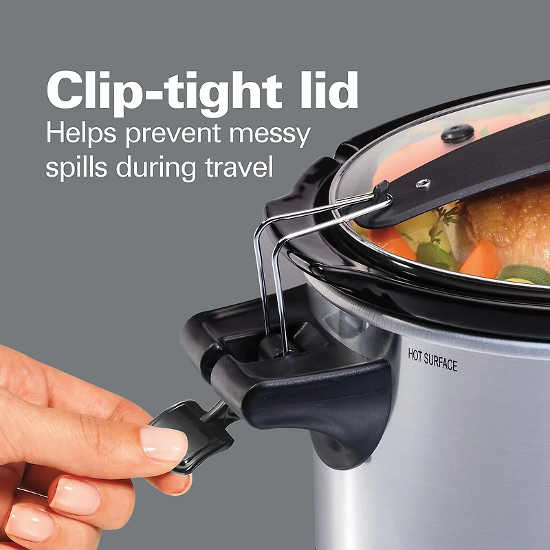 Hamilton Beach® Advanced Temp Tracker™ Slow Cooker