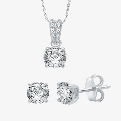 ( G/SI1-SI2 ) 2 CT. T.W. Lab-Grown White Diamond 10K or 14K Gold 2-pc. Jewelry Set