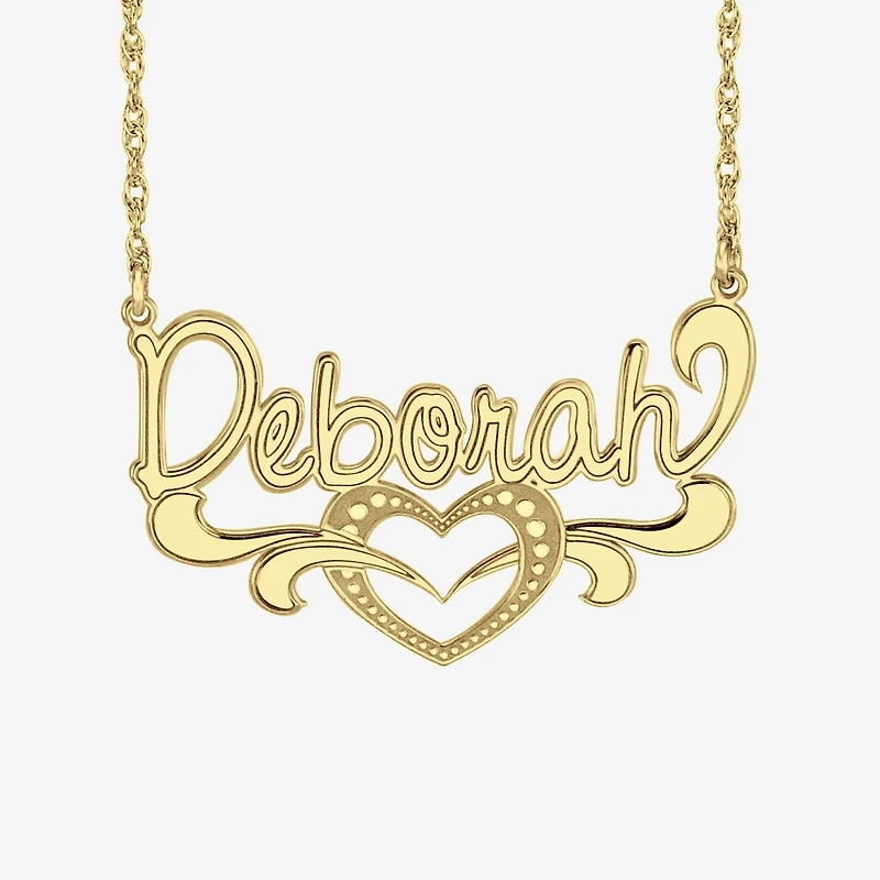 Womens Sterling Silver 18 Inch Pendant Necklace