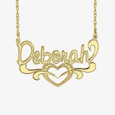 Womens Sterling Silver 18 Inch Pendant Necklace
