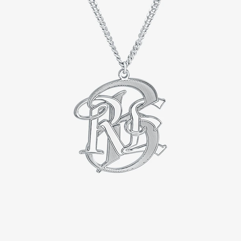 Unisex Adult Sterling Silver 20 Inch Pendant Necklace