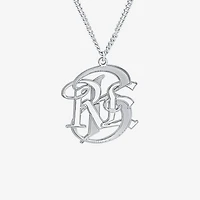 Unisex Adult Sterling Silver 20 Inch Pendant Necklace