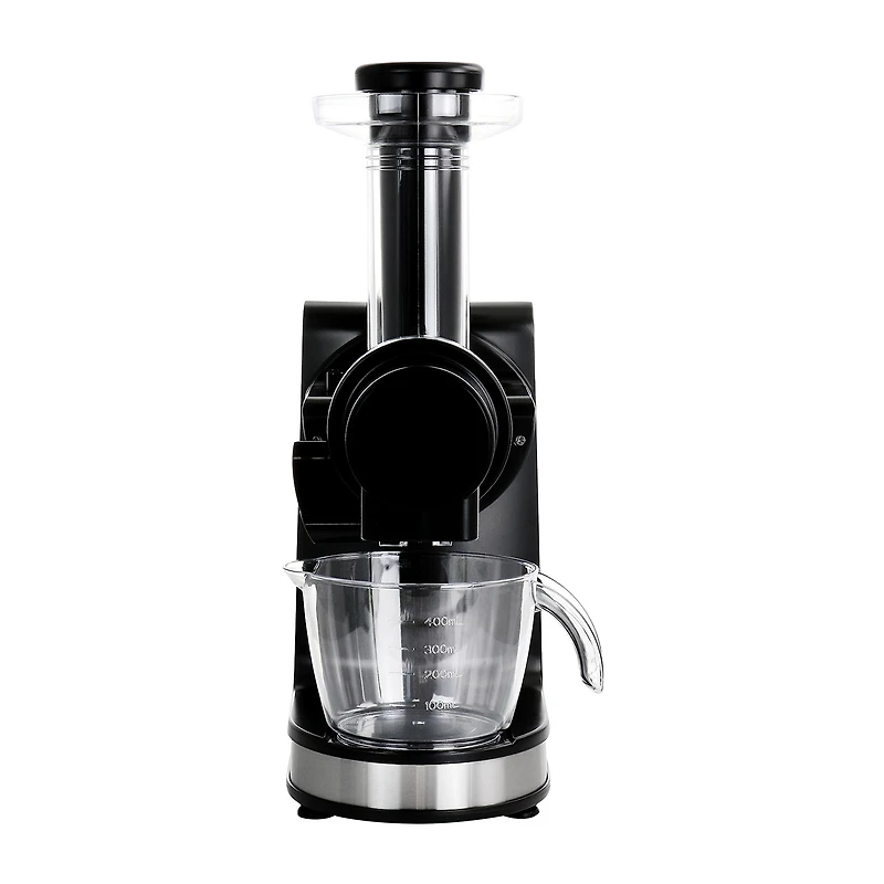 MegaChef Masticating Slow Juicer Extractor with Reverse Function, Cold Press Juicer Machine with Quiet Motor
