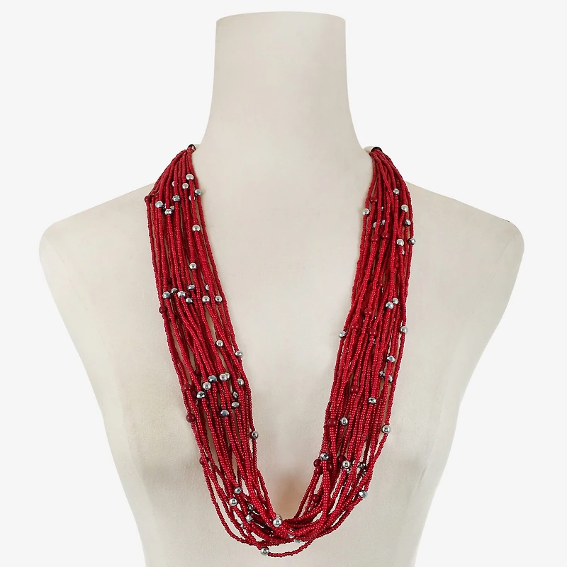 Mixit Womens 30 Inch Collar Necklace